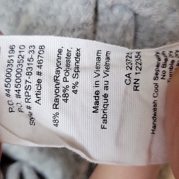 Aritzia Wilfred Free Lisiere Bodycon V-Neck Heathered Midi Dress M - Picture 7 of 9